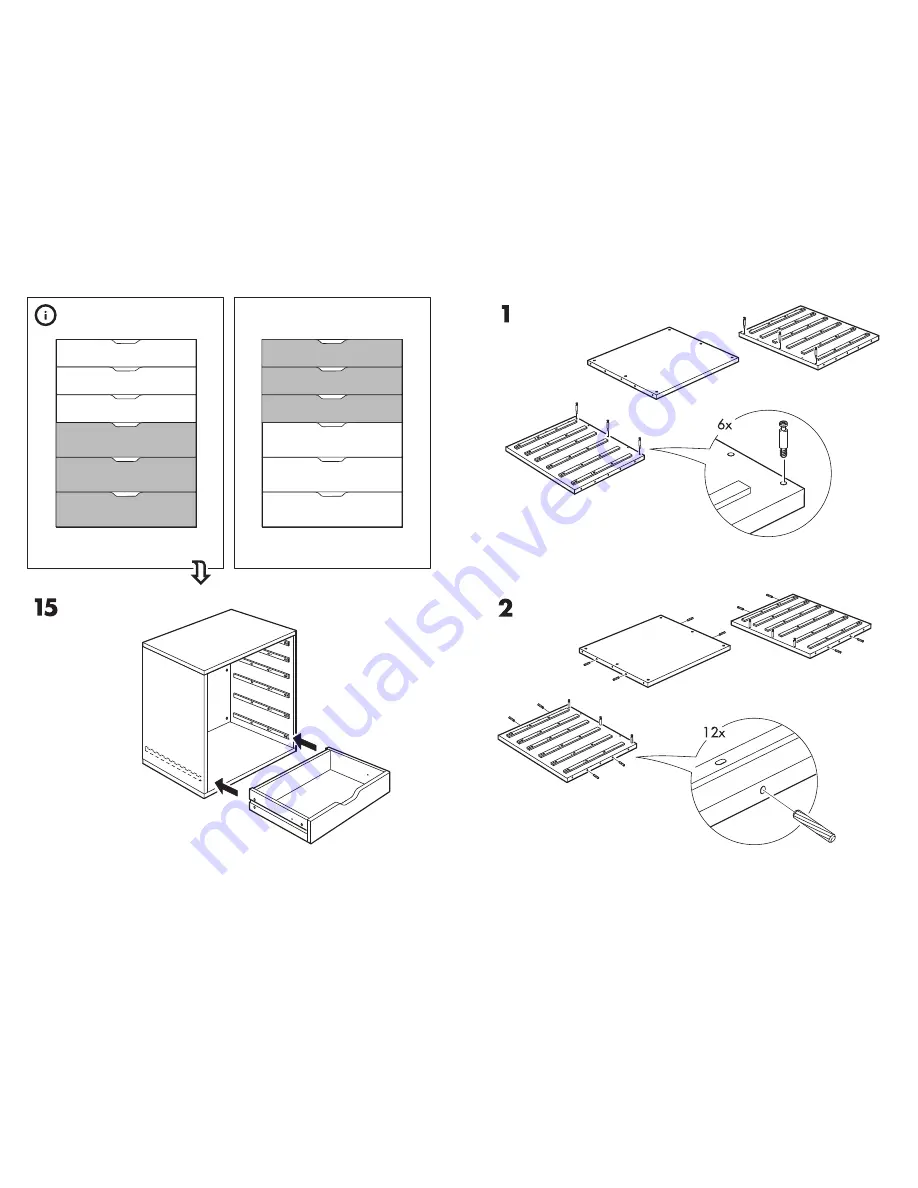 IKEA ALEX Скачать руководство пользователя страница 3