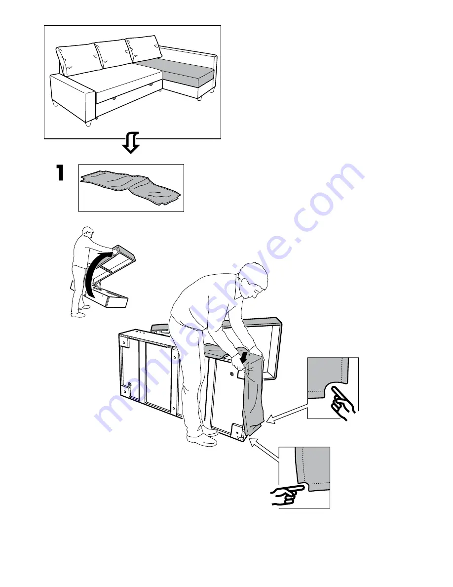 IKEA FRIHETEN Скачать руководство пользователя страница 17