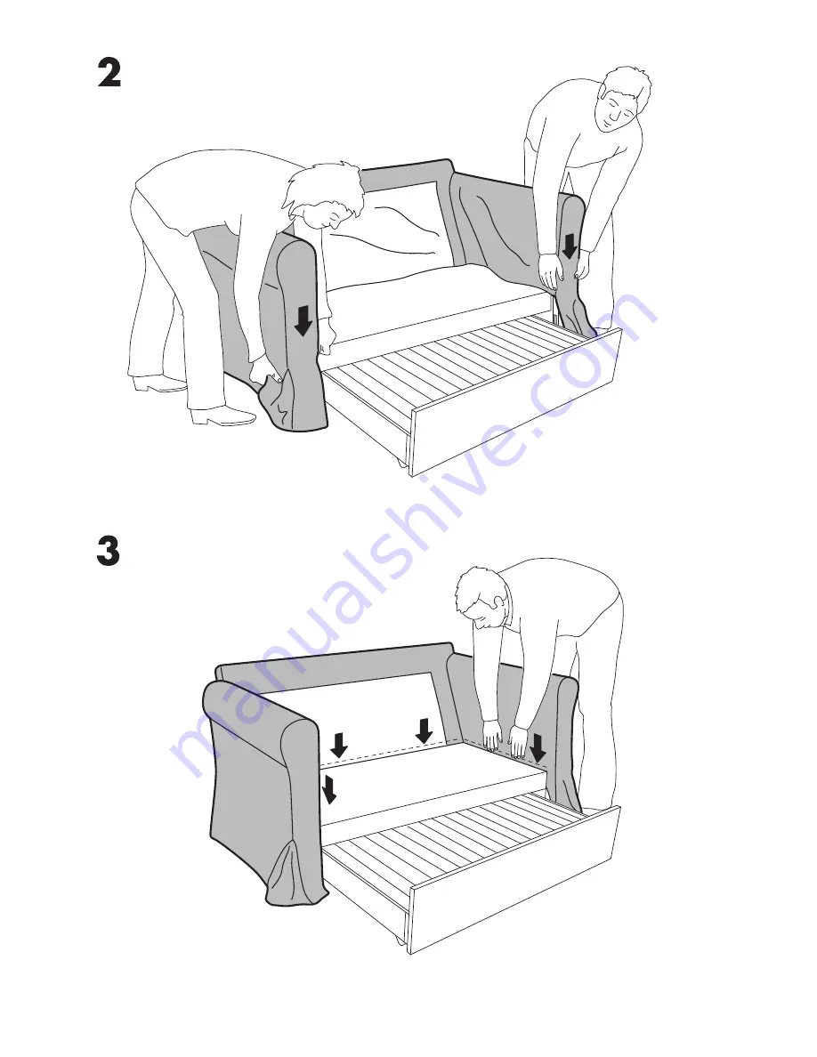 IKEA HAGALUND Скачать руководство пользователя страница 3