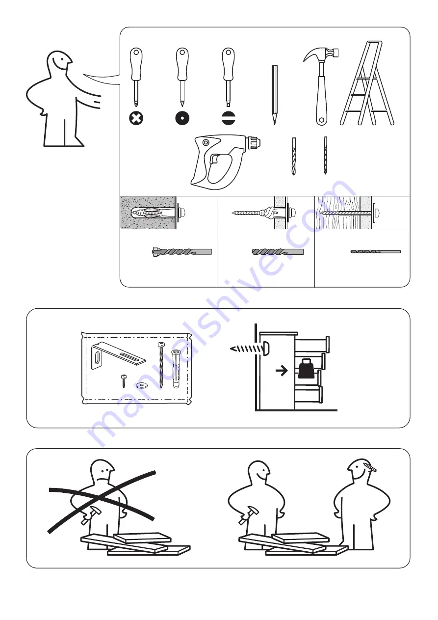 IKEA HAUGA 504.569.26 Manual Download Page 3