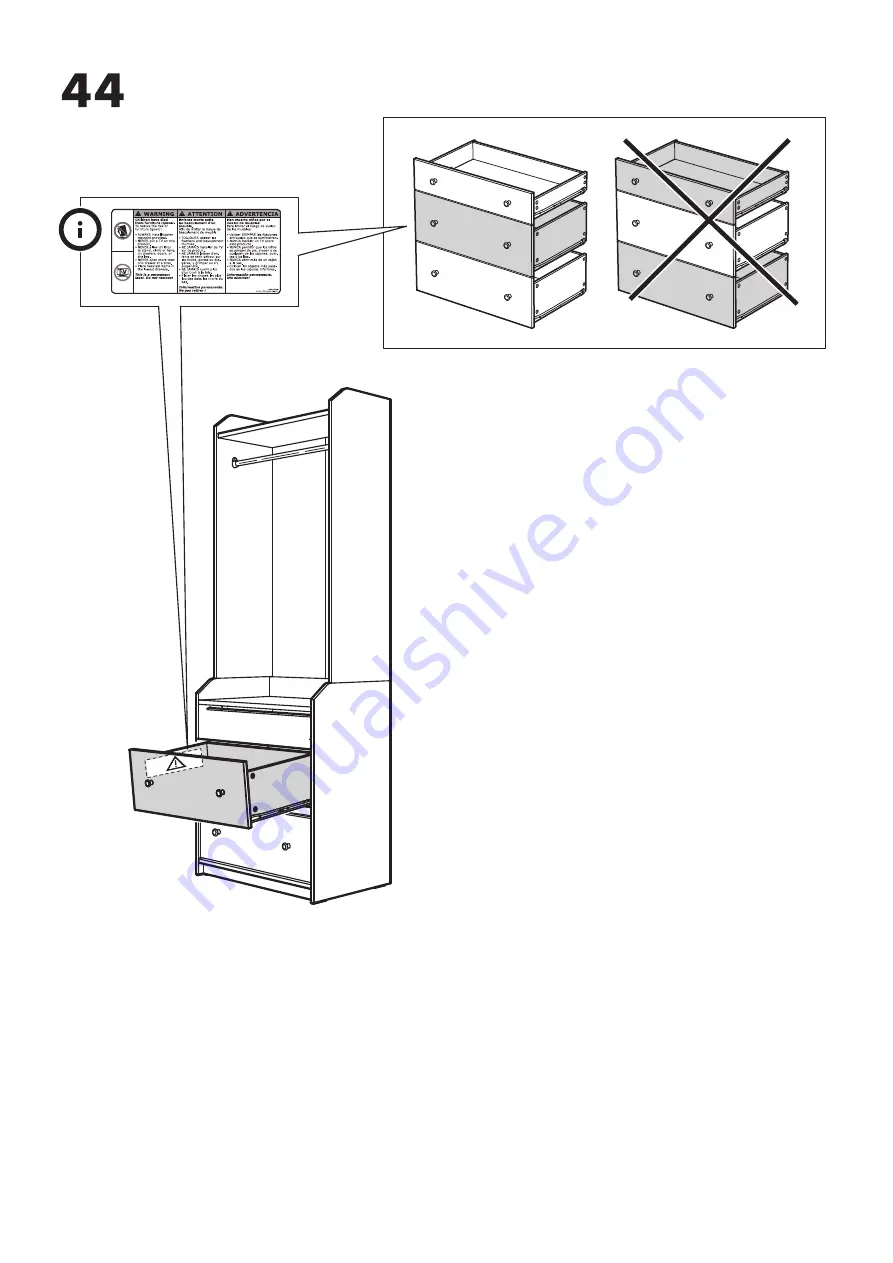 IKEA HAUGA 504.569.26 Manual Download Page 38