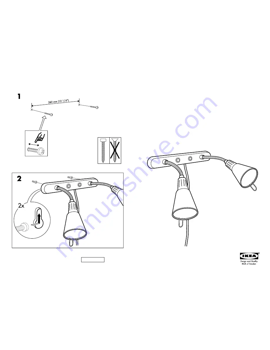 IKEA KVART AA-160639-2 Assembly Instructions Download Page 1