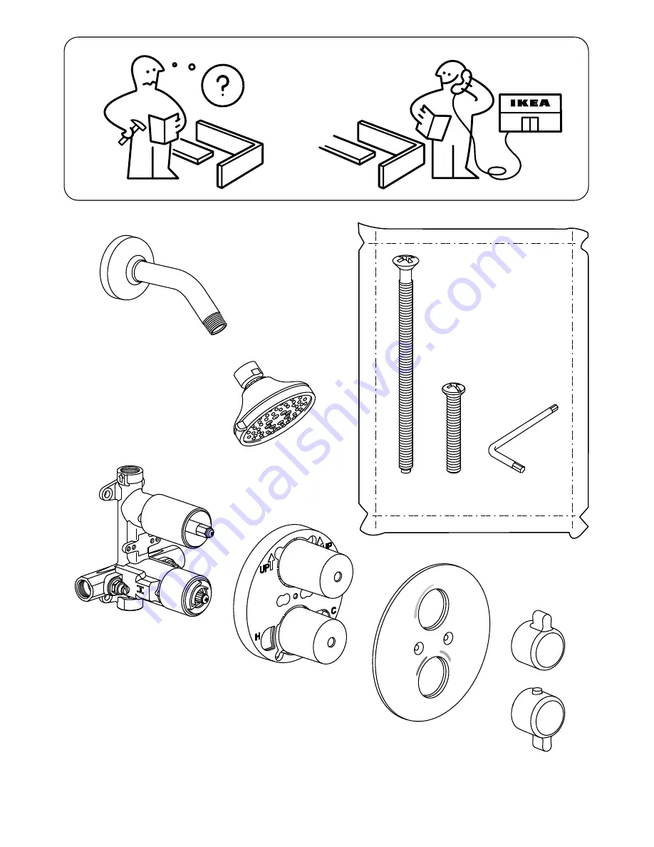 IKEA VOXNAN Скачать руководство пользователя страница 3