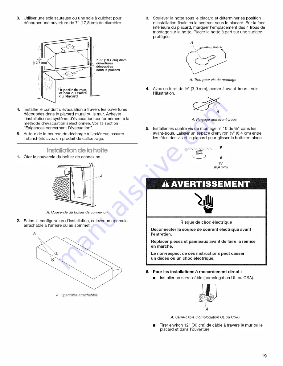 IKEA W10258591A Installation Instructions And Use & Care Manual Download Page 19