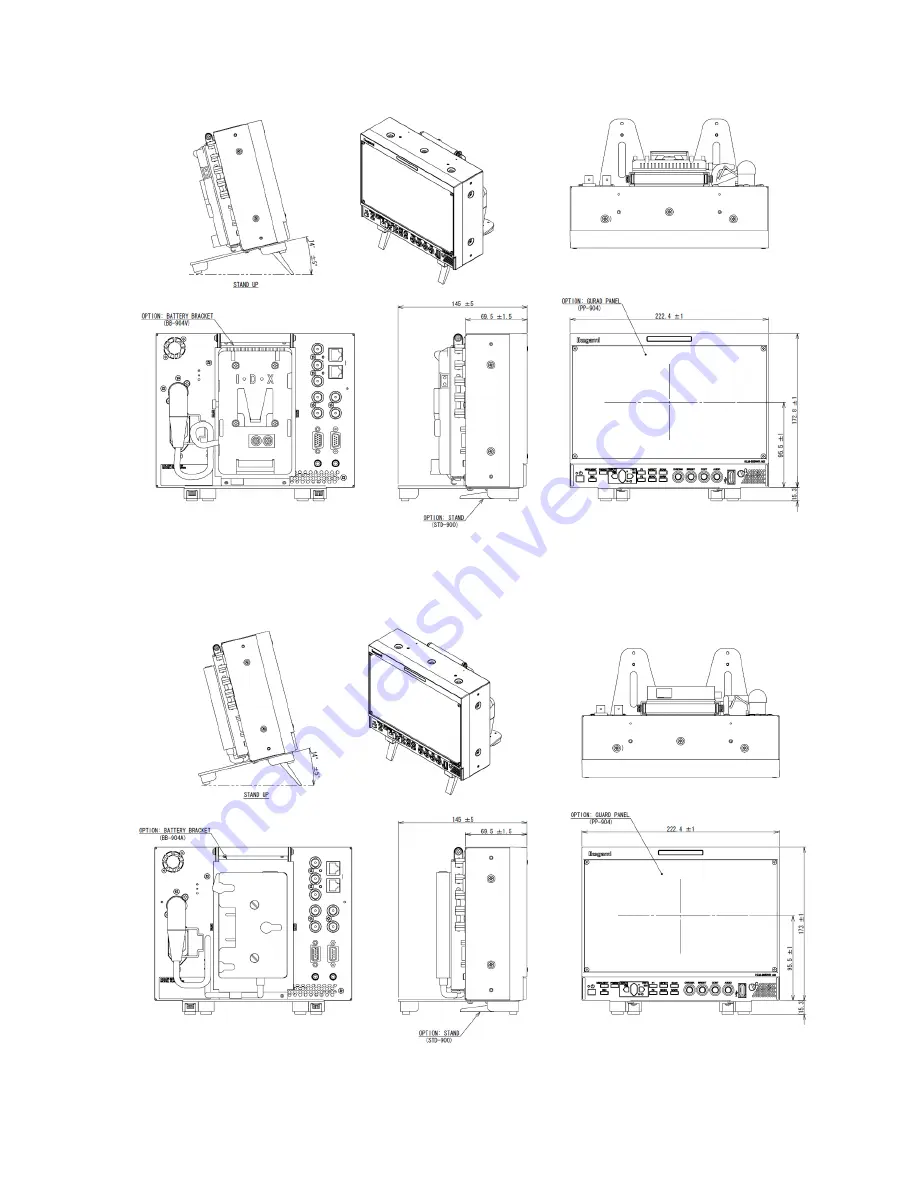 Ikegami HLM-905WR Скачать руководство пользователя страница 73