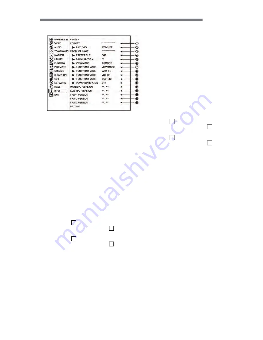 Ikegami HQLM-1720WR Operation Manual Download Page 57