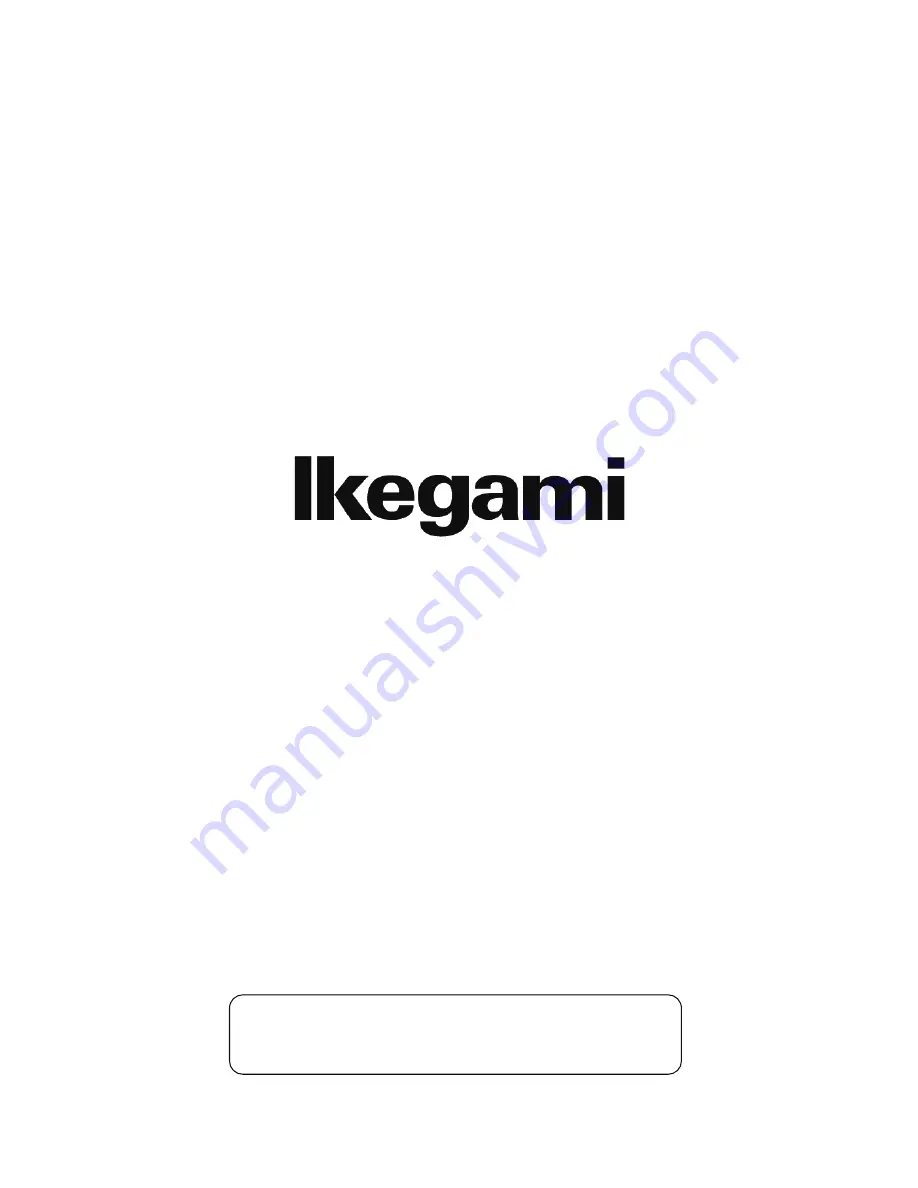 Ikegami HQLM-1720WR Operation Manual Download Page 82