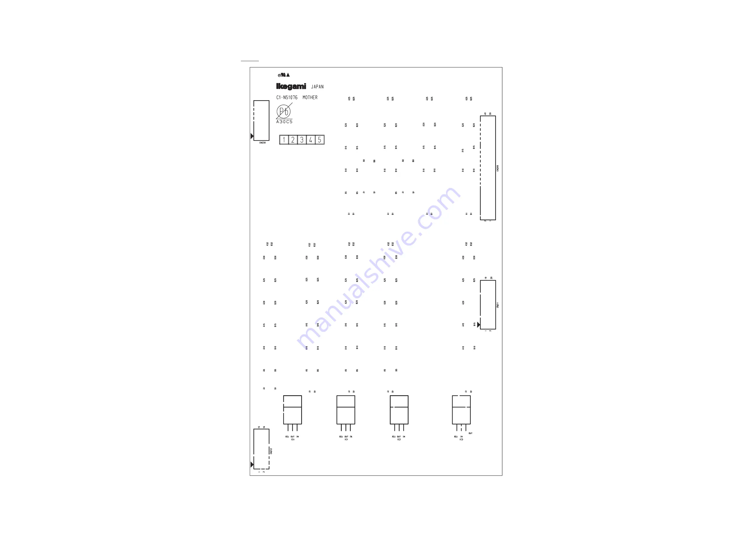 Ikegami HTM-1990R M Service Manual Download Page 16