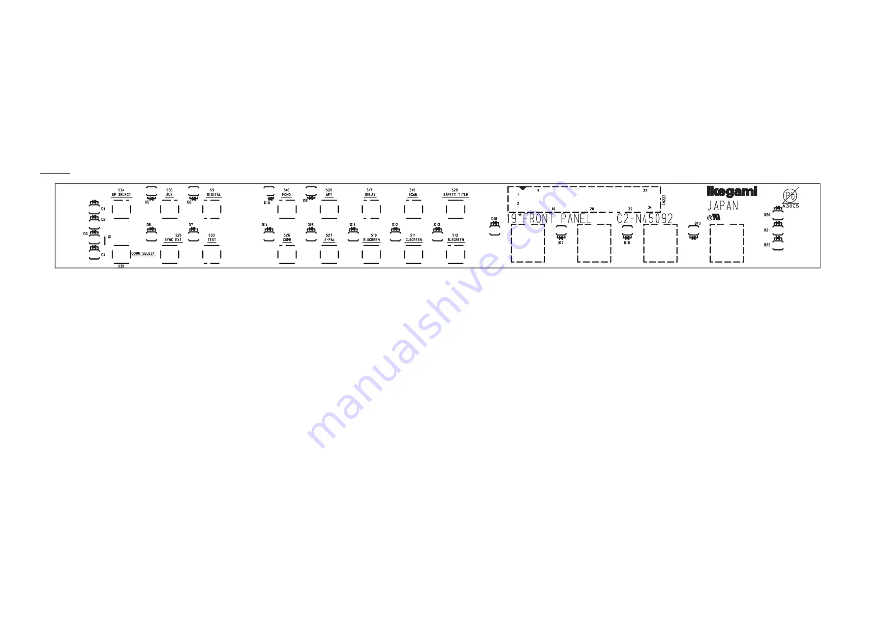 Ikegami HTM-1990R M Service Manual Download Page 59