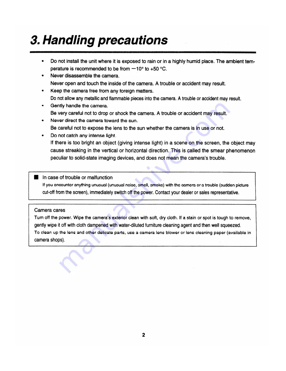 Ikegami ICD-703 Instruction Manual Download Page 7