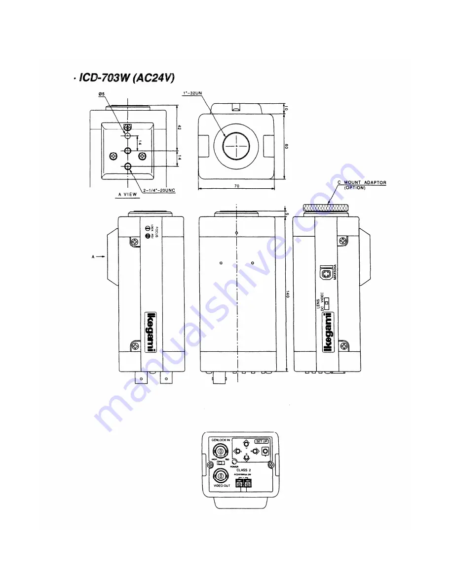 Ikegami ICD-703W Скачать руководство пользователя страница 41