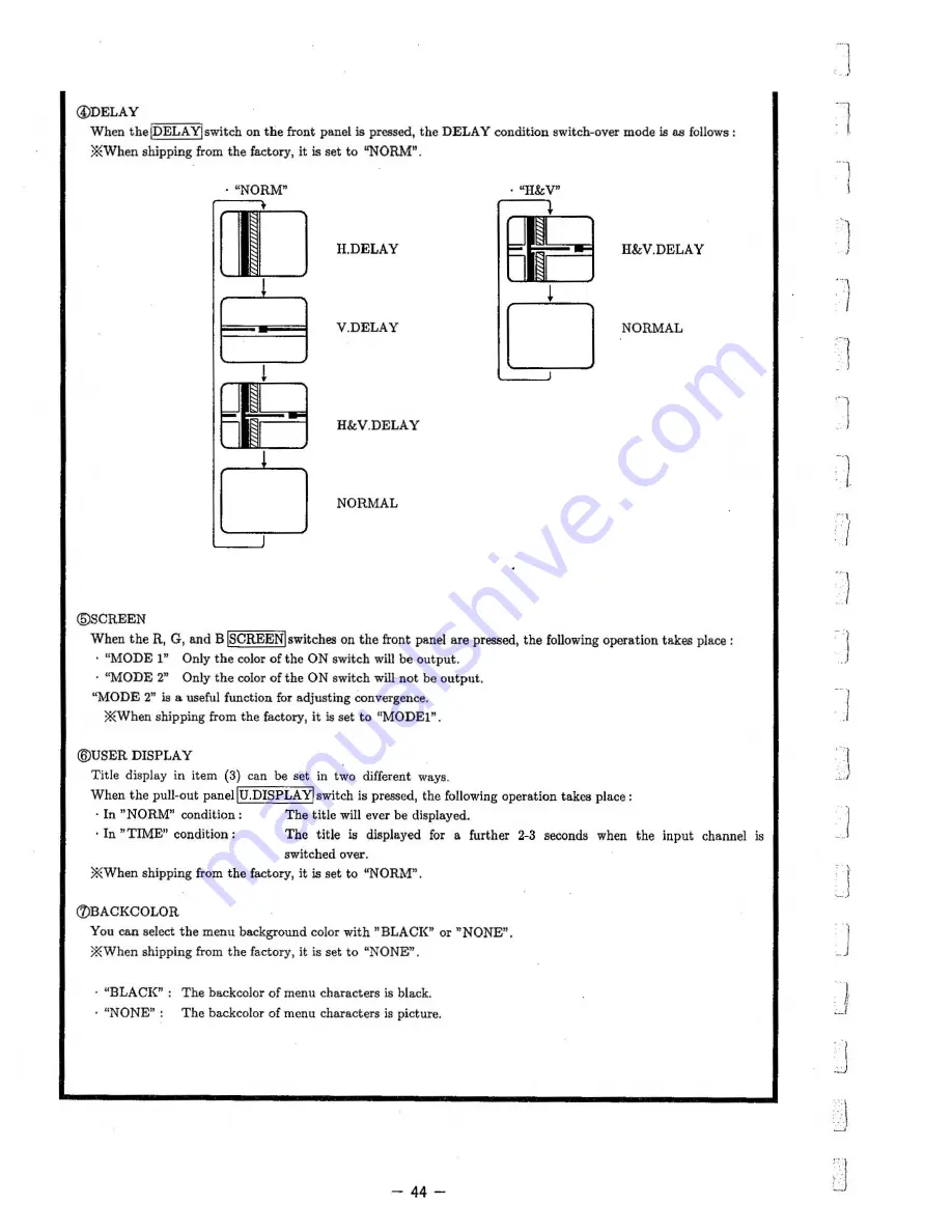 Ikegami TM14-20RH Скачать руководство пользователя страница 46