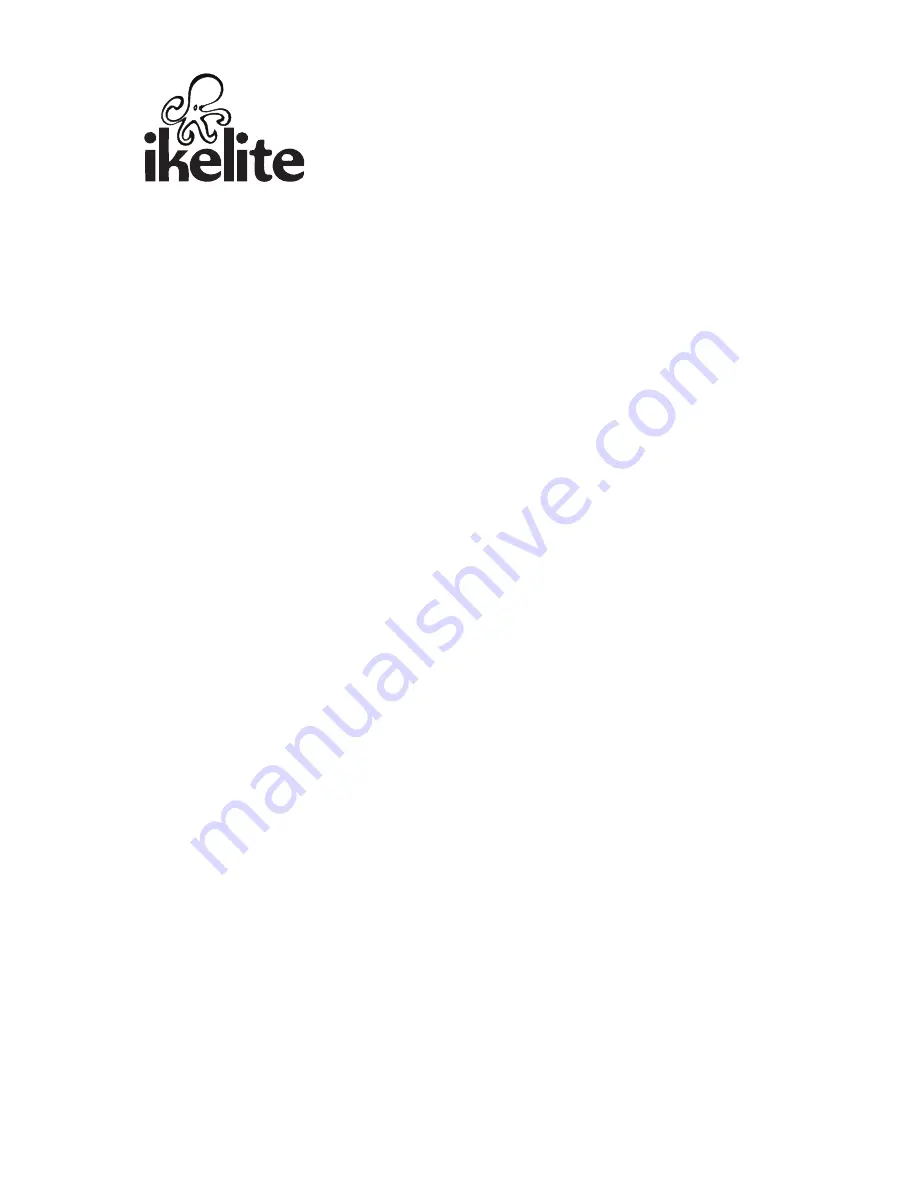 Ikelite LX15 Instruction Manual Download Page 1