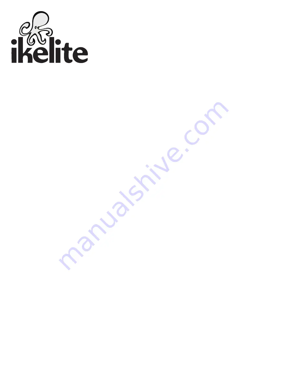 Ikelite m10 Manual Download Page 1