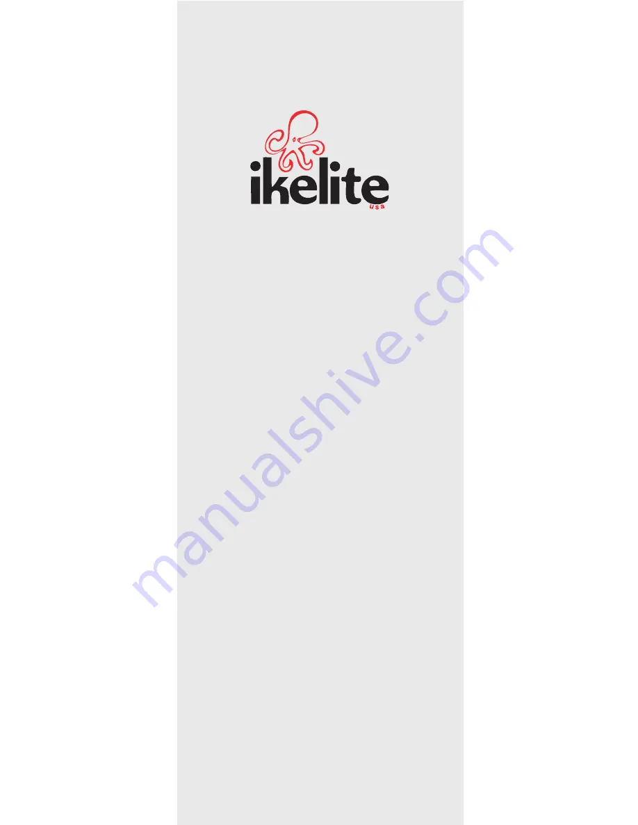 Ikelite Nikon 7600 Instruction Manual Download Page 1