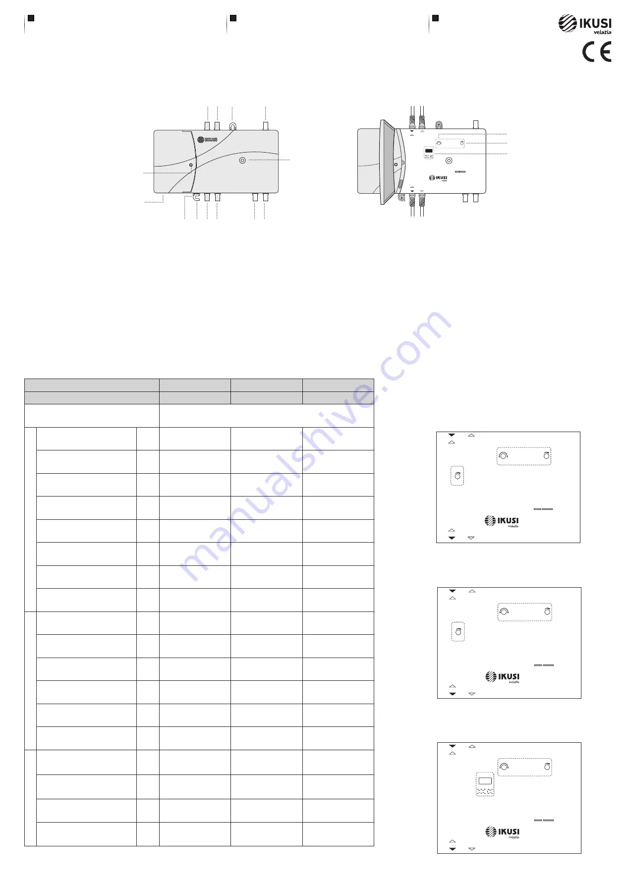 IKUSI TAE1125 Installation Manual Download Page 1