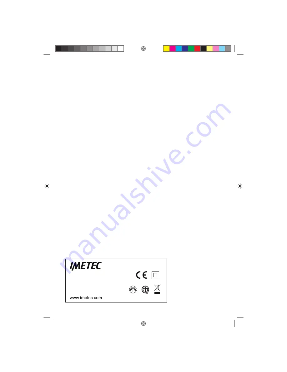 Imetec 76131 Operating Instructions Manual Download Page 4