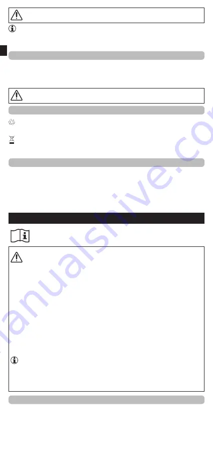 Imetec I1401 Operating Instructions Manual Download Page 16