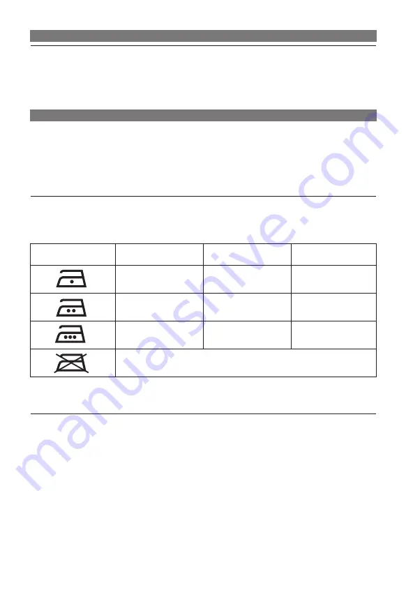 Imetec Iron Max 2500 Instructions And Warnings Download Page 62