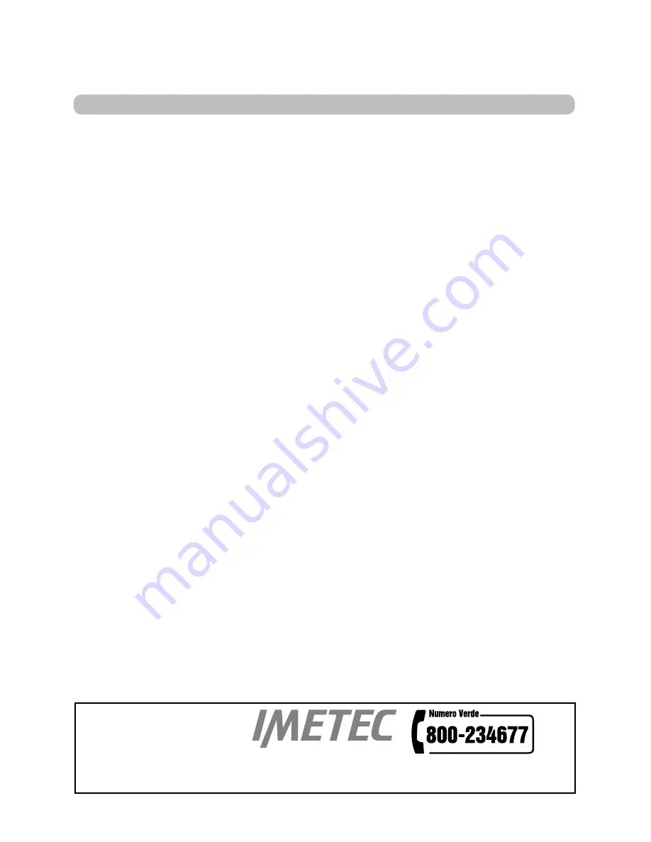 Imetec M7901 INTELLIVAPOR Operating Instructions Manual Download Page 10