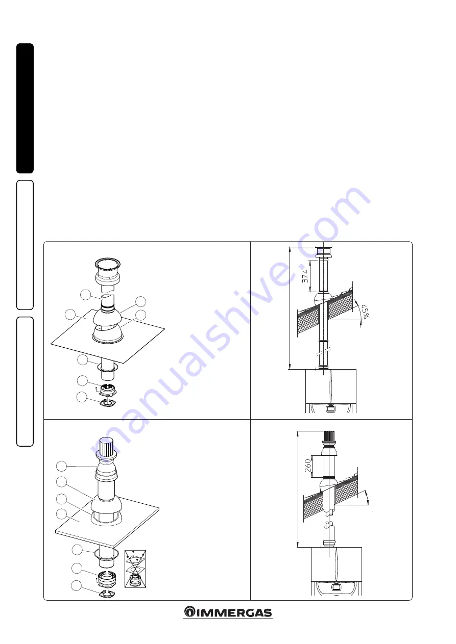 Immergas HERCULES SOLAR 26 2 ErP Instruction And Recommendation Booklet Download Page 14