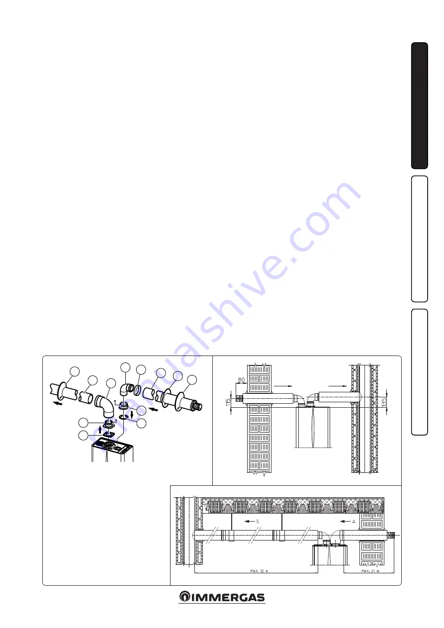 Immergas Mini Eolo 24 3 E Instruction And Warning Book Download Page 15