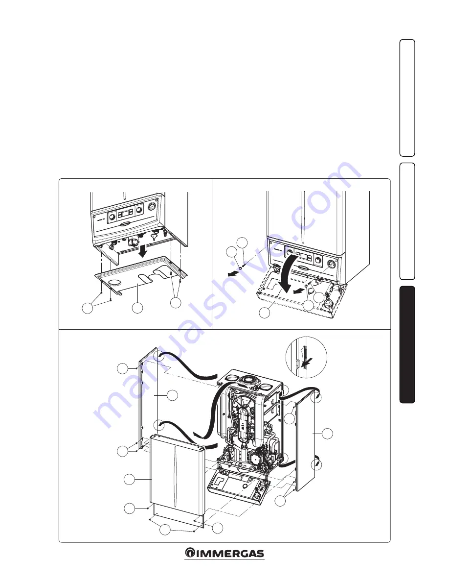 Immergas VICTRIX EXA 24 X 1 ErP Скачать руководство пользователя страница 31