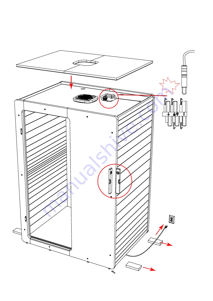 IMPACT ACOUSTIC Chatpod 300 Assembly Instructions Manual Download Page 10