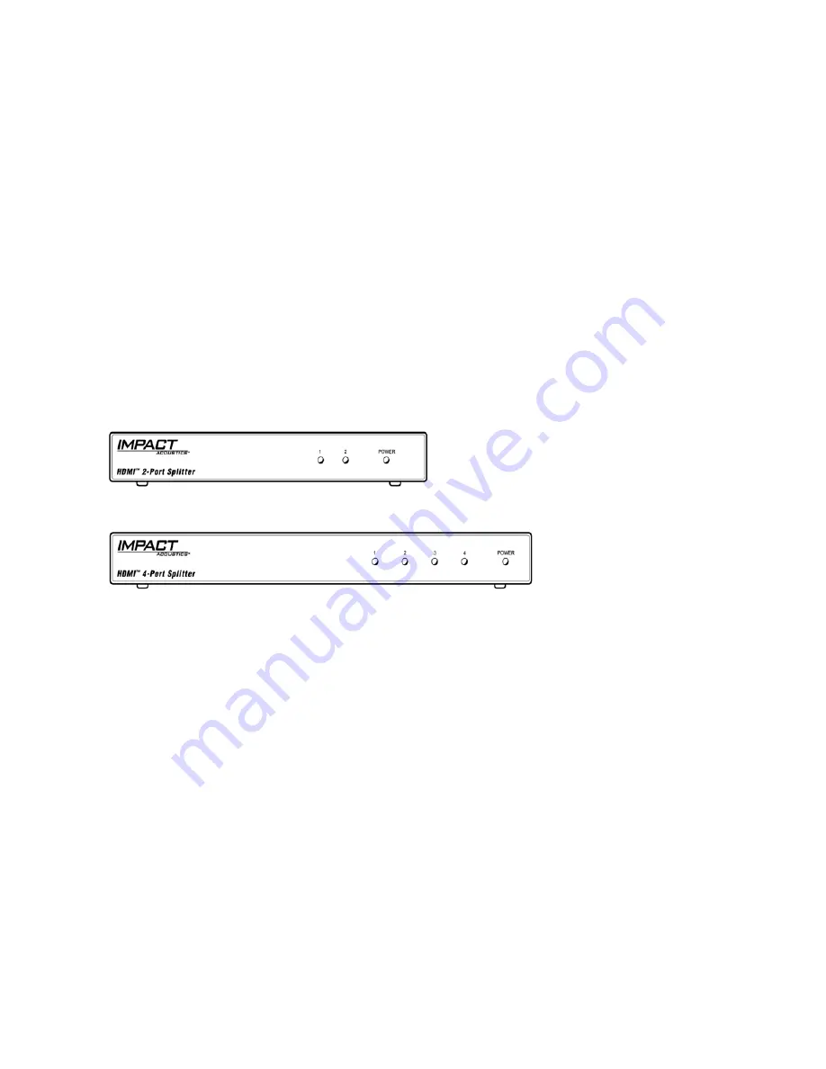 Impact Acoustics 40926 User Manual Download Page 3