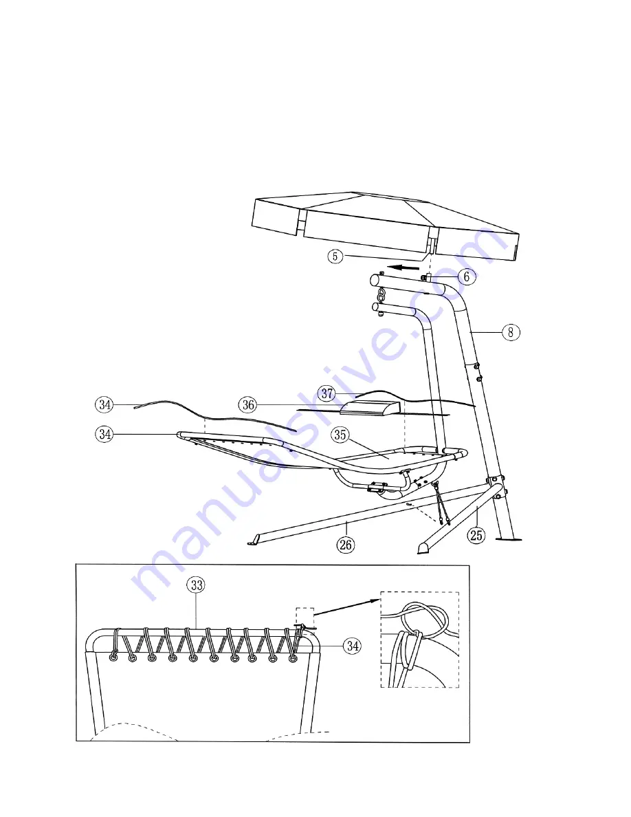 Impex Caribbean Lounge Chair GD-800 Owner'S Manual Download Page 19