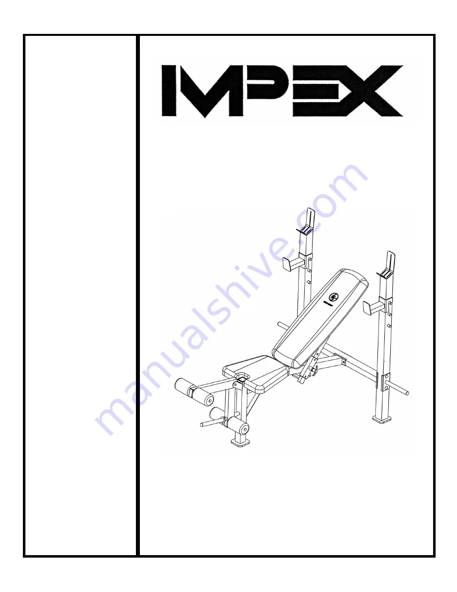 Impex Iron Grip Strength IGS-705 Owner'S Manual Download Page 1