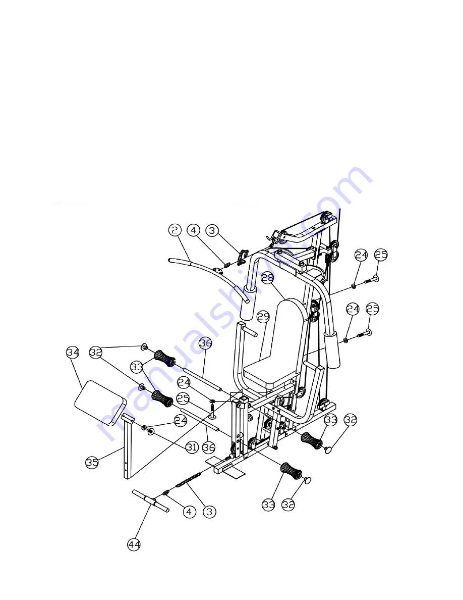 Impex MARCY CR 5 Owner'S Manual Download Page 22