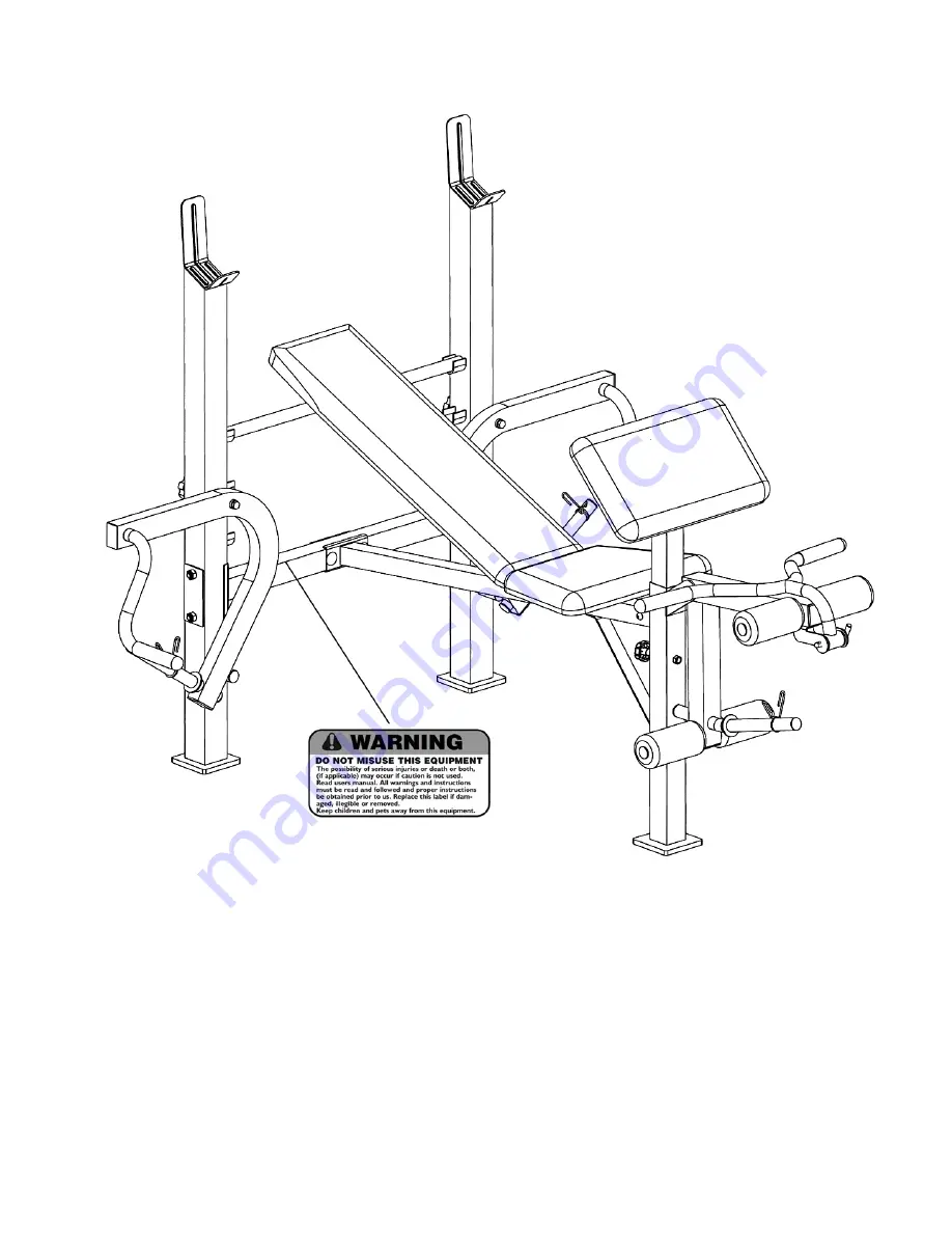 Impex MARCY DIAMOND ELITE MD-389 Owner'S Manual Download Page 4