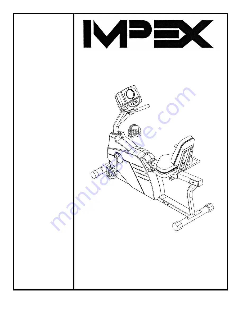 Impex MARCY PL-960 Скачать руководство пользователя страница 1