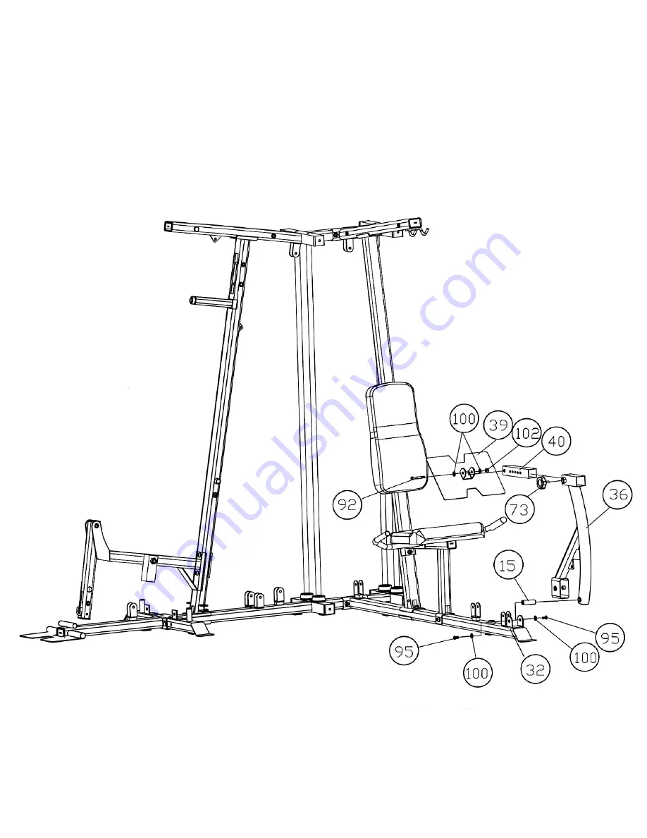 Impex Marcy Platinum MP-4500 Owner'S Manual Download Page 18