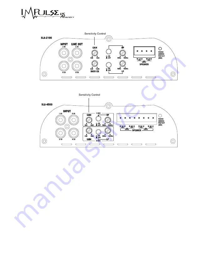 Impulse SLA Series Owner'S Manual Download Page 22