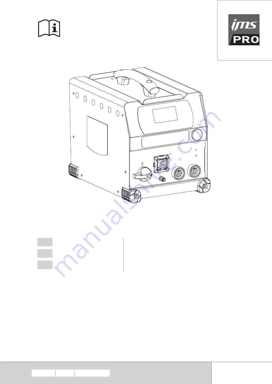 ims PRO ARCPULL 350 User Manual Download Page 1