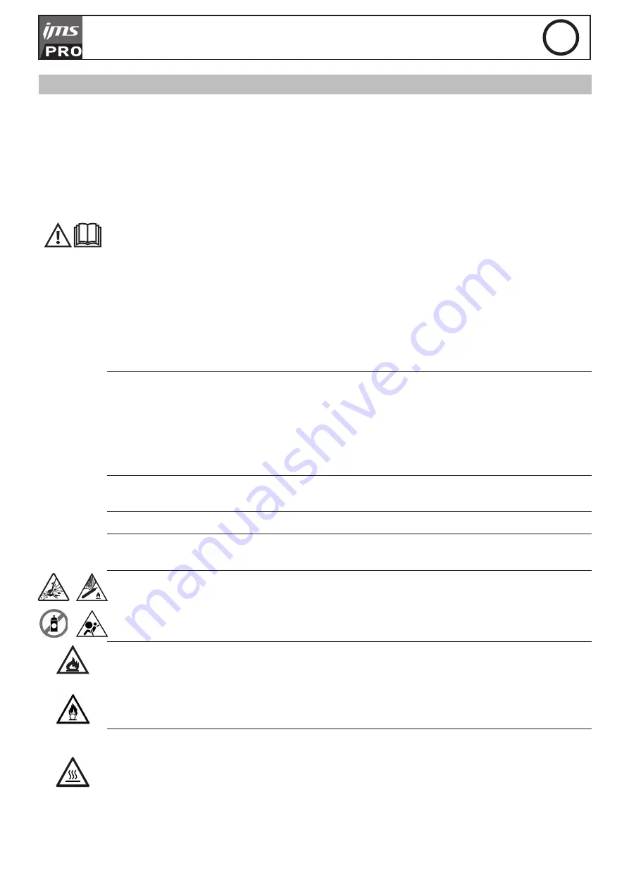 ims PRO POWERDUCTION 10R Manual Download Page 8