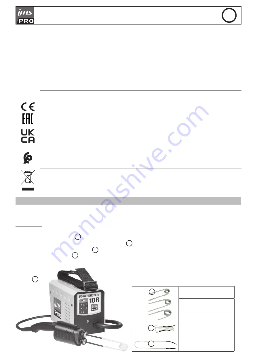 ims PRO POWERDUCTION 10R Manual Download Page 17