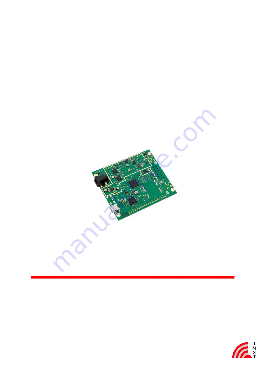 IMST iC880A Quick Start Manual Download Page 1