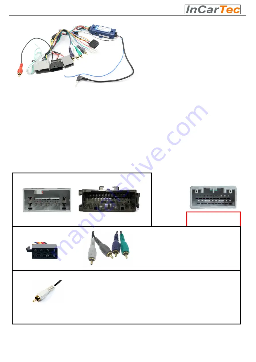 InCarTec 23-229-NAV Quick Start Manual Download Page 1