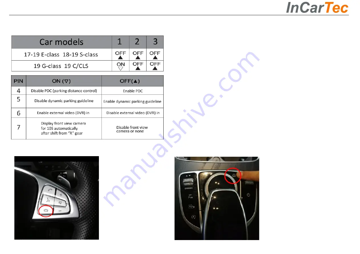 InCarTec 27-555 Quick Start Manual Download Page 2