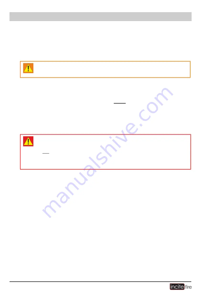 Incite Fire ASD 532 Operating Manual Download Page 108