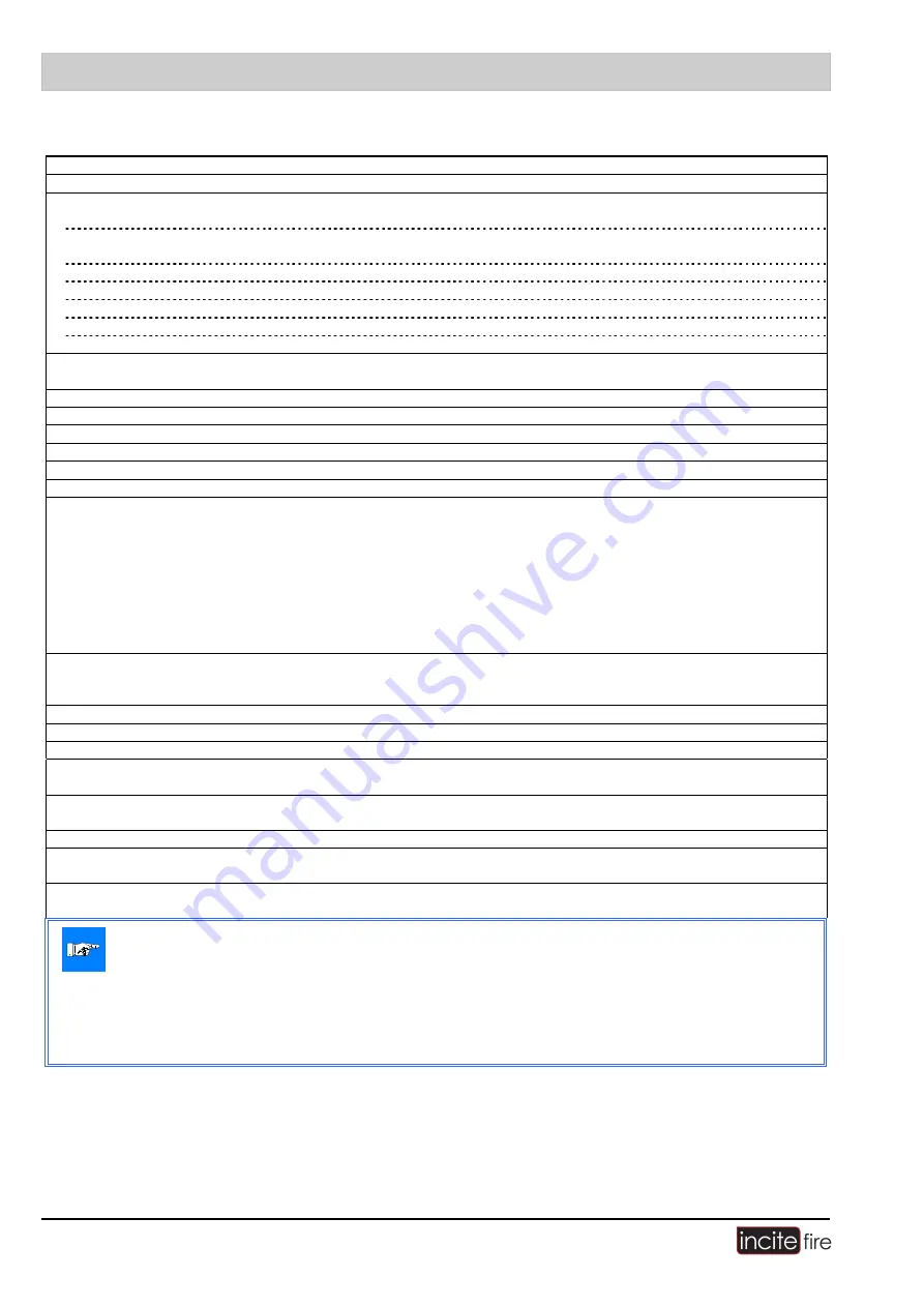 Incite Fire ASD 532 Operating Manual Download Page 120