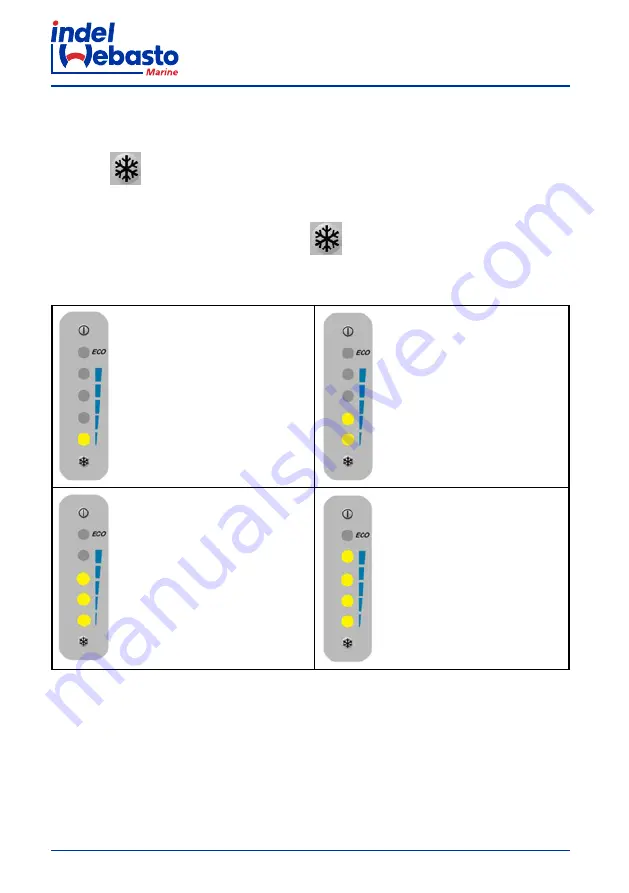 Indel Webasto Marine FR115EL Installation And Usage Instructions Download Page 40