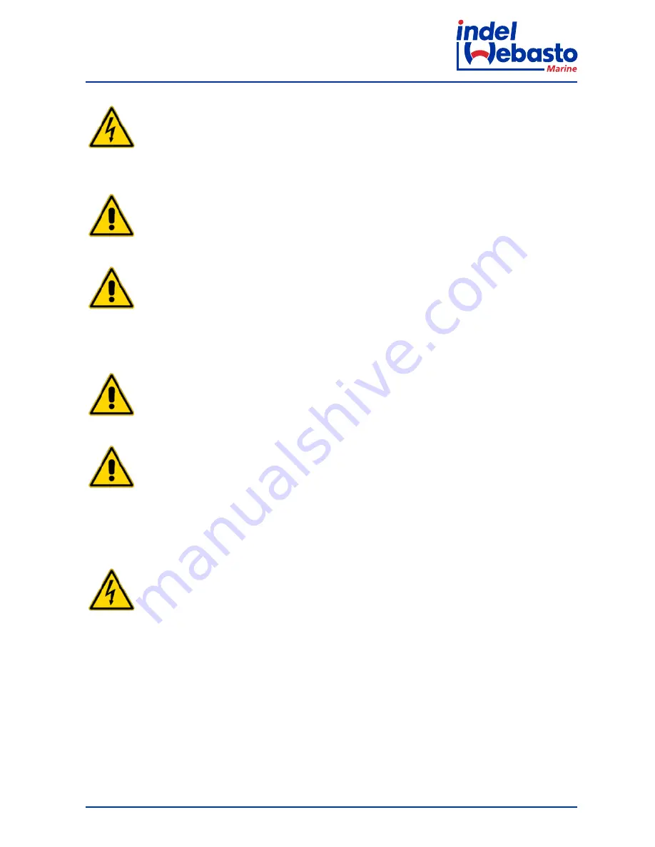 Indel Webasto isotherm 101N0212 Instruction Manual Download Page 15