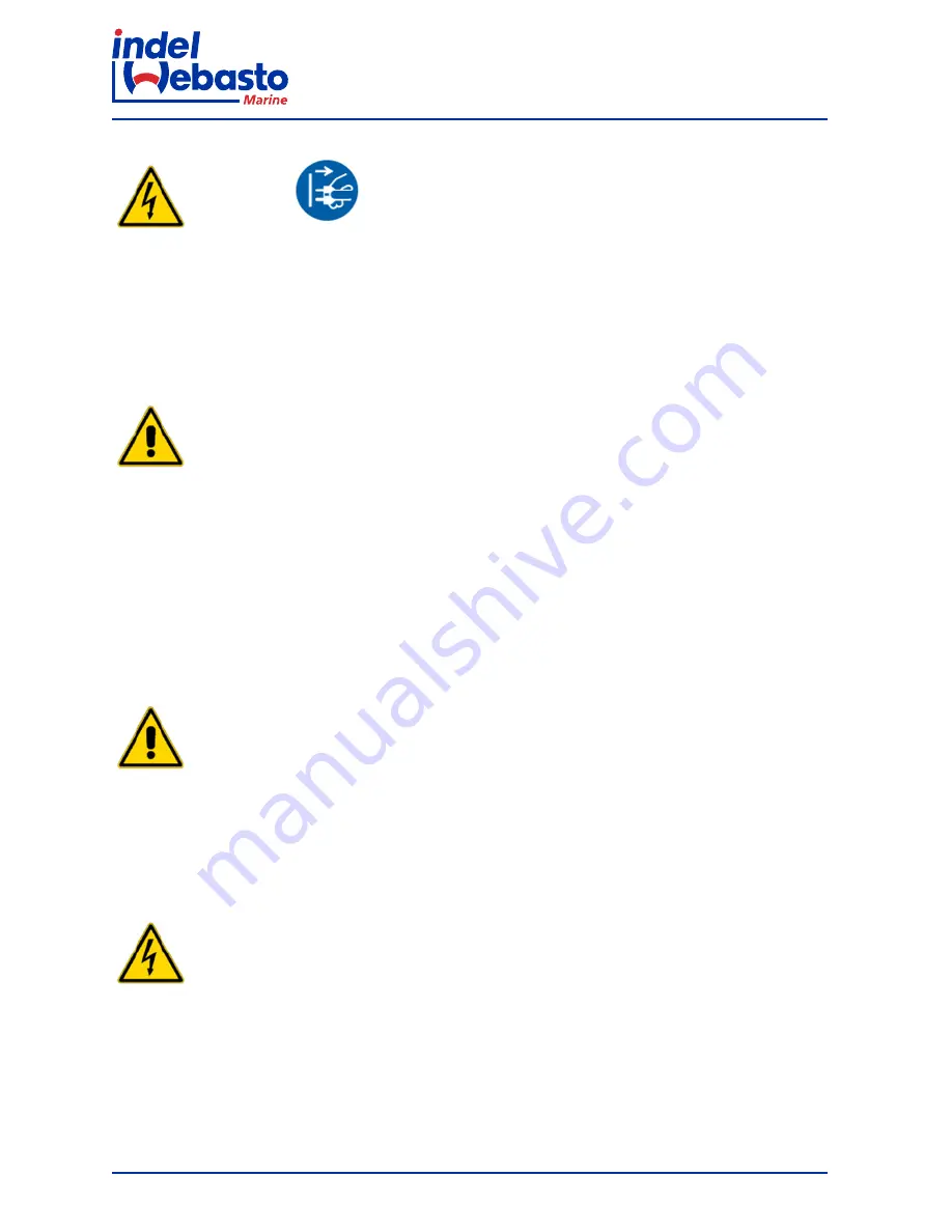 Indel Webasto isotherm 101N0212 Скачать руководство пользователя страница 34