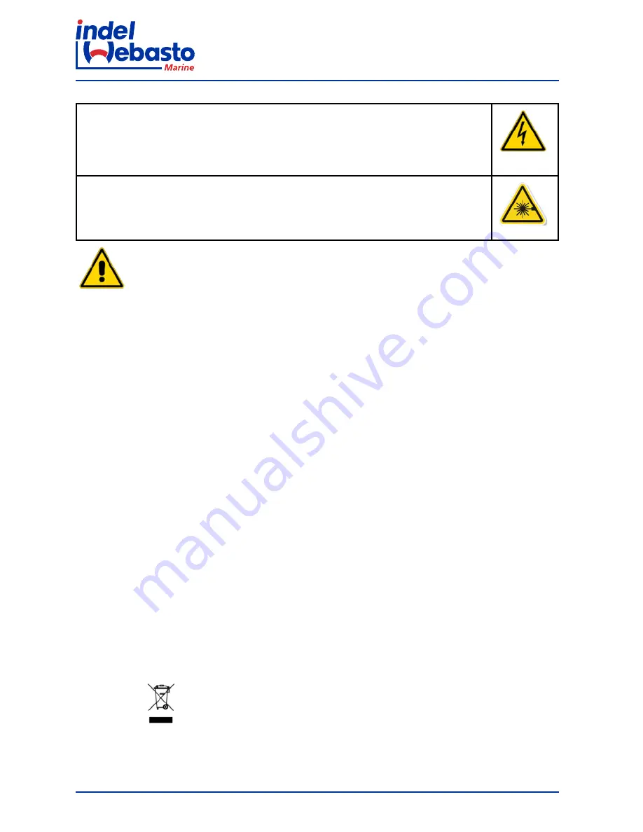 Indel Webasto isotherm 101N0212 Скачать руководство пользователя страница 76