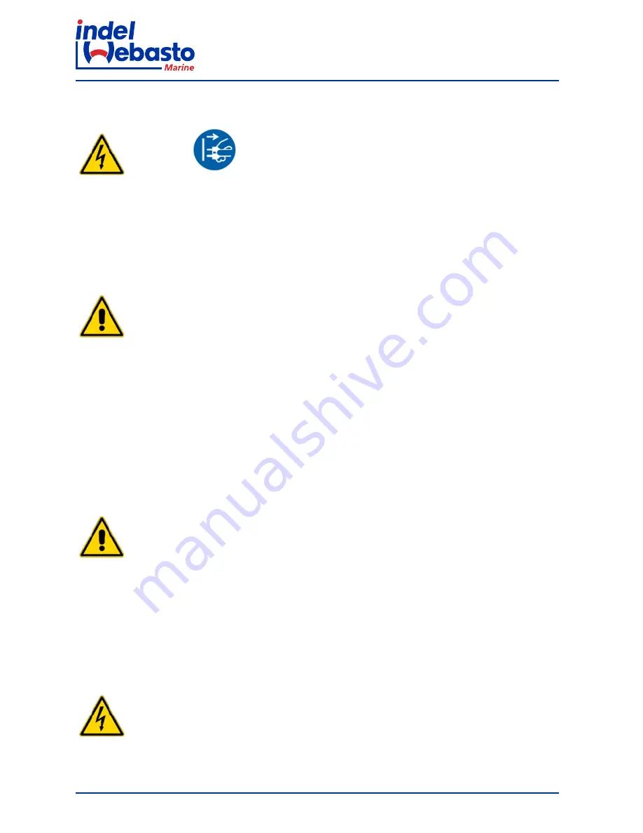 Indel Webasto isotherm 101N0212 Скачать руководство пользователя страница 122