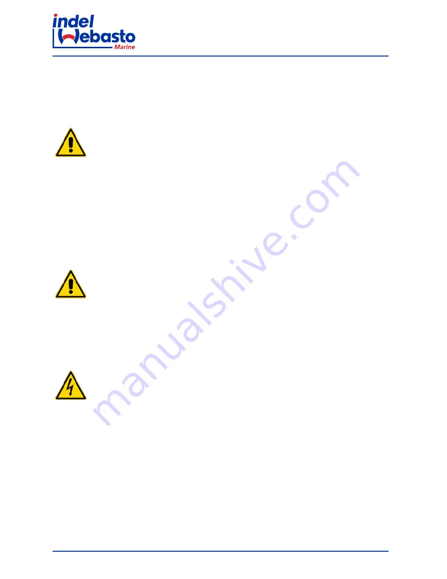 Indel Webasto isotherm 101N0212 Instruction Manual Download Page 166